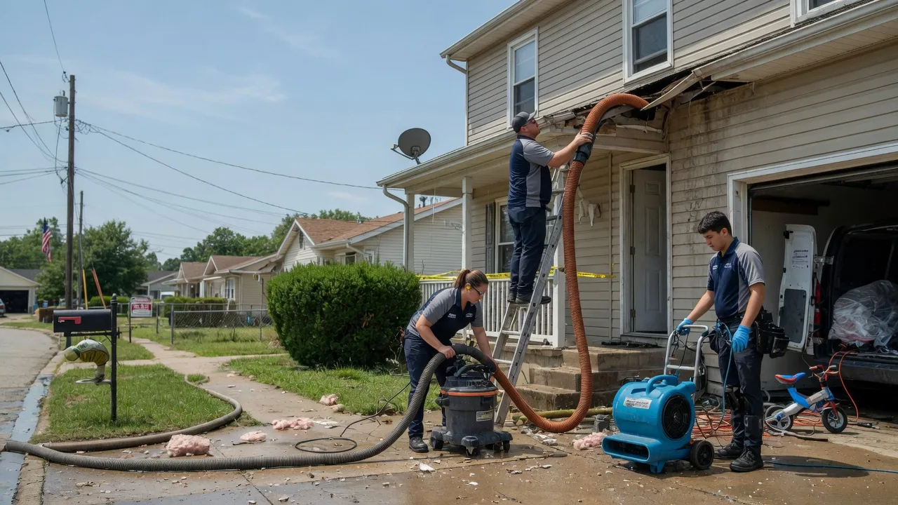 Water Damage Restoration in Golden Eagle, IL near me